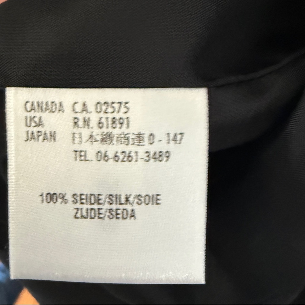 Escada Black silk studded zip up evening jacket Sz 40 - Picture 6 of 7